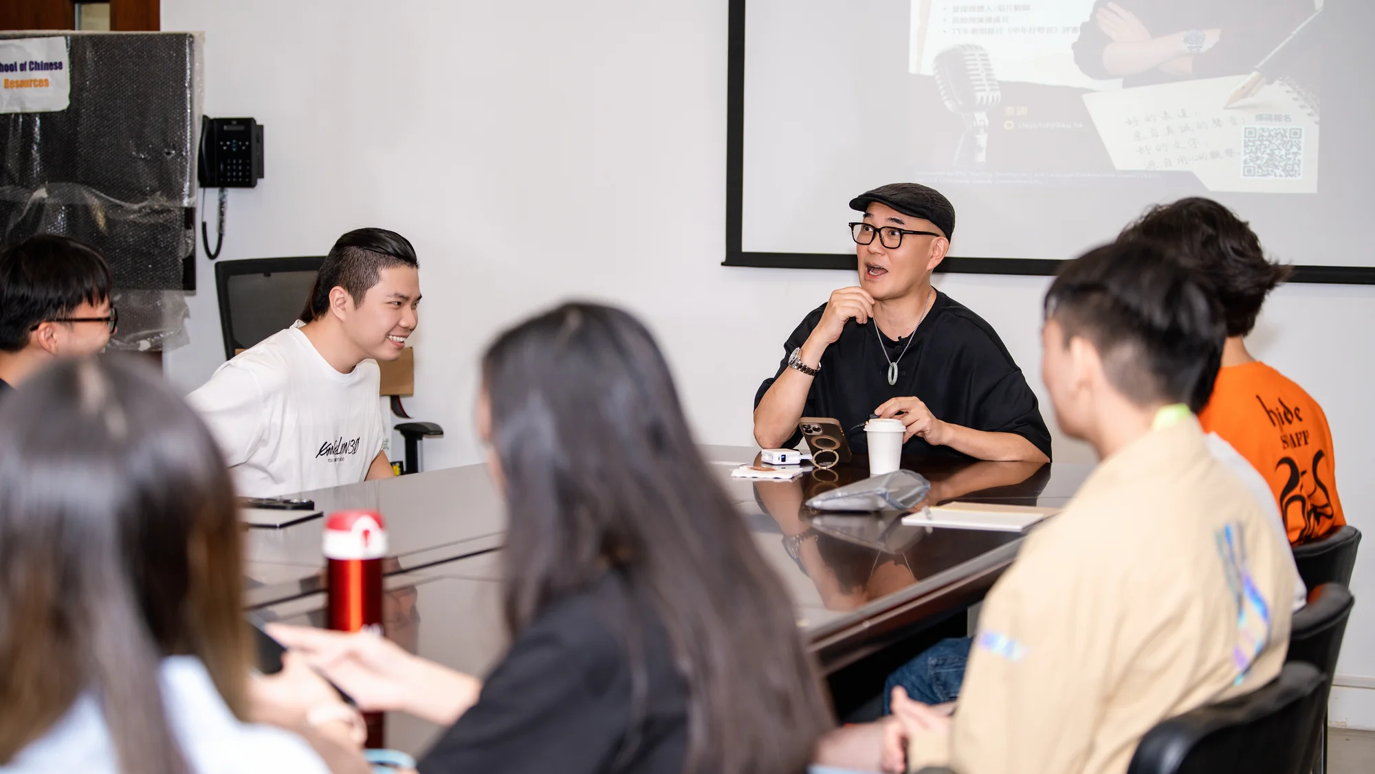 參加者與周國豐先生互動