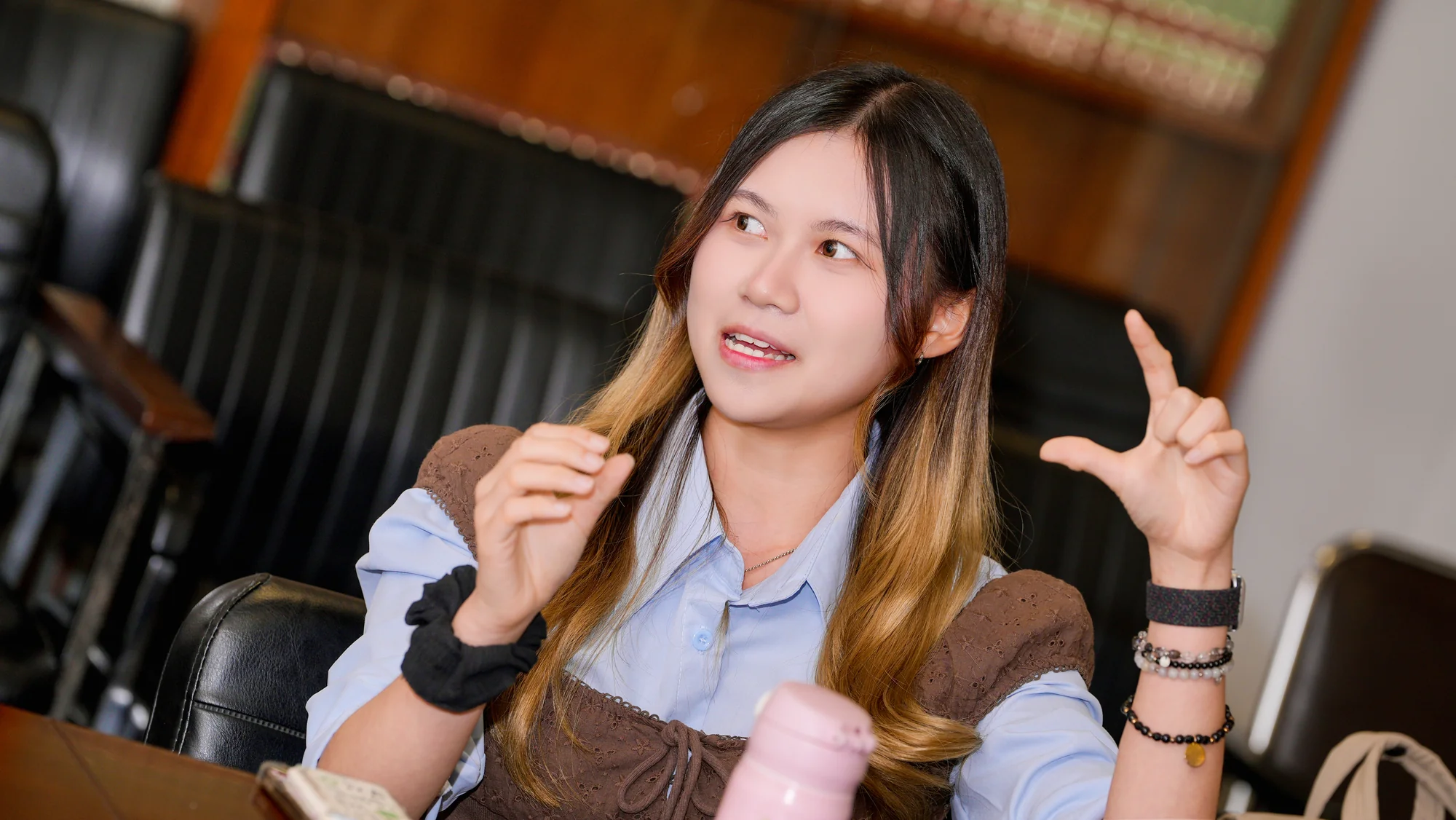 學員參與課堂討論